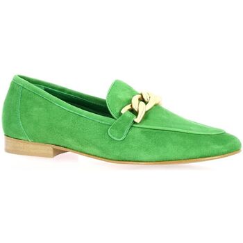 Chaussures Femme Mocassins Pao Mocassins cuir velours Vert