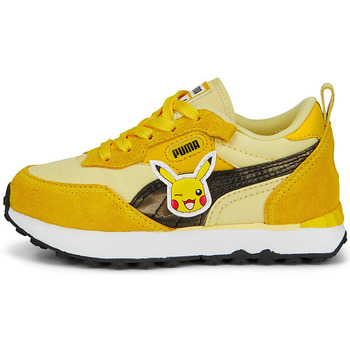 Chaussures Enfant Running / trail Puma x Pokémon Rider FV Pikachu / Jaune Jaune