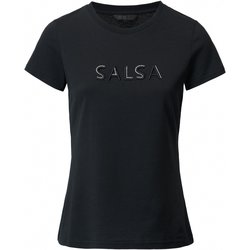 Vêtements Femme T-shirts manches courtes Salsa AUSTRIA T-shirts Slim Noir