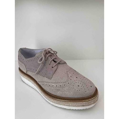 Chaussures Femme Derbies Texto Chaussures à lacets Texto beige /taupe clair Beige