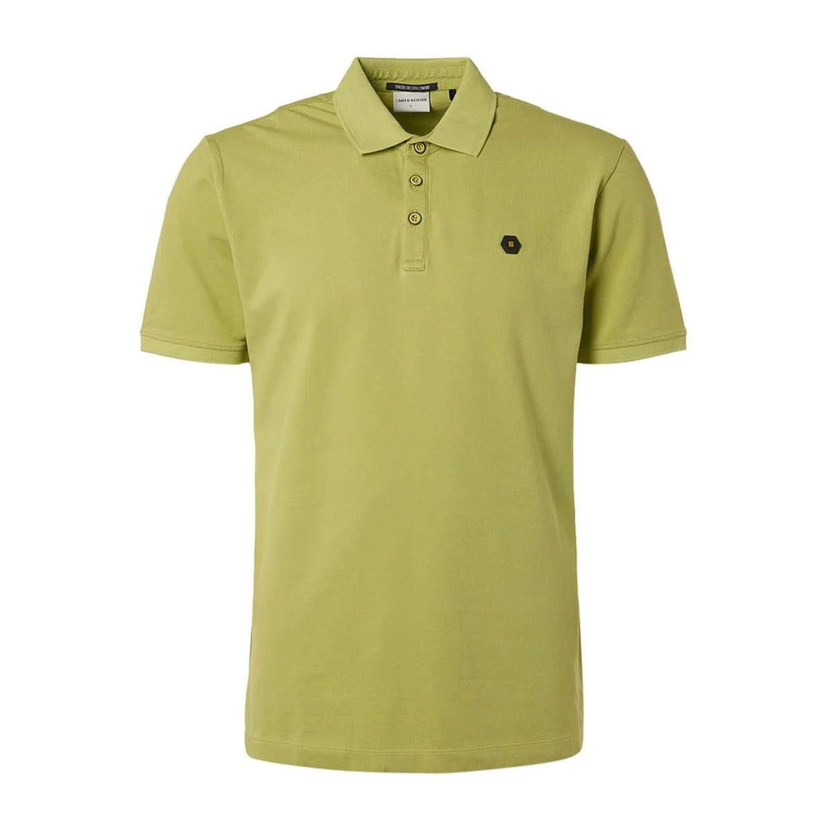 Vêtements Homme T-shirts & Polos No Excess Polo Vert Olive Vert