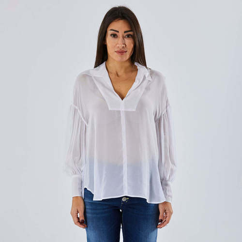 Vêtements Femme Chemises / Chemisiers Dondup  Blanc
