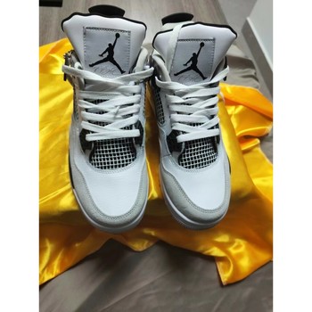 Chaussures Homme Basketball Nike collab Jordan 4 Blanc