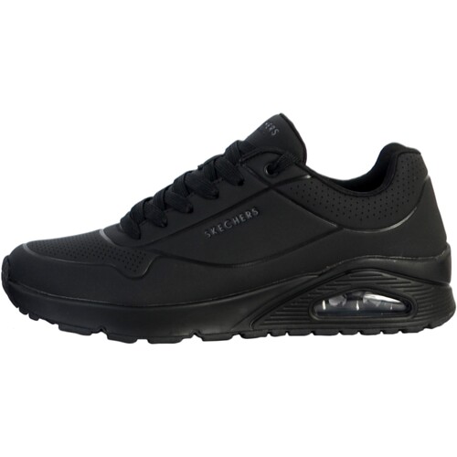 Chaussures Homme Baskets basses Skechers Basket à Lacets Stand On Air Homme Noir