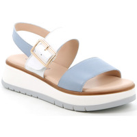 Chaussures Femme Sandales et Nu-pieds Grunland Sandale  3102 Cielo Blanc Multicolore