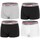 Sous-vêtements Homme Boxers Reebok Sport Pack de 4 Boxers Assortis Coton S Doré