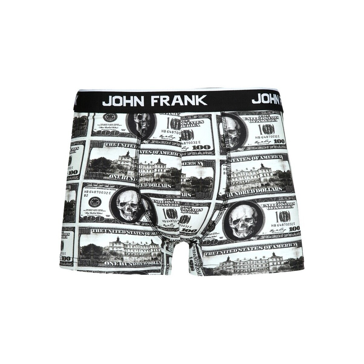 Sous-vêtements Homme Boxers John Frank SKULL DOLAR Multicolore