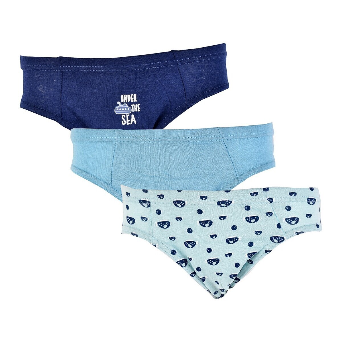 Sous-vêtements Garçon Slips Twinday Pack de 3 421123 In The Sea Boys Multicolore
