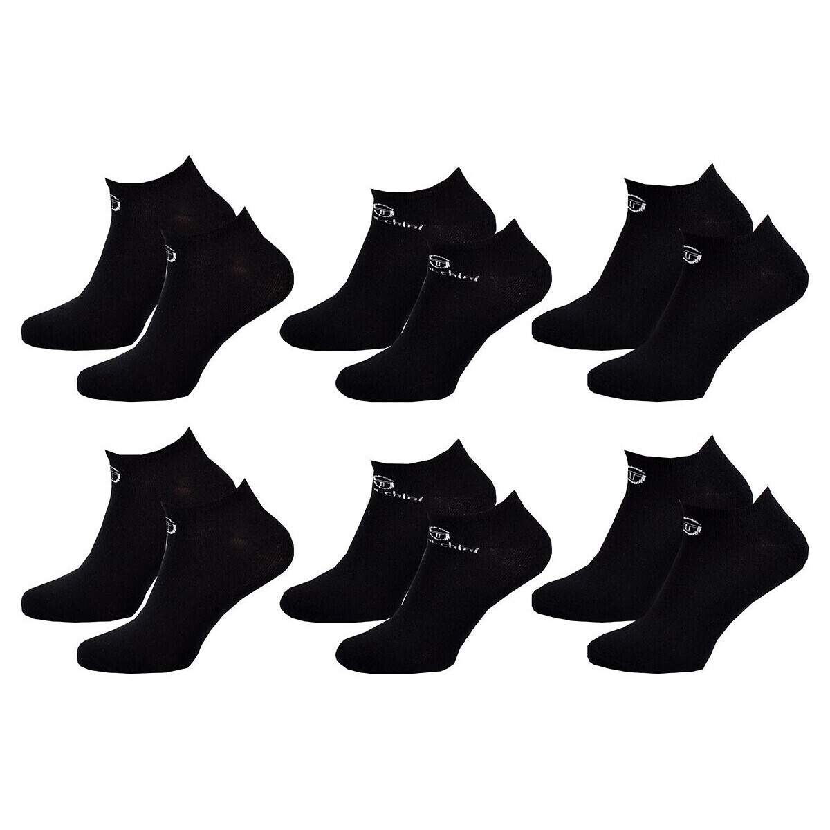 Sous-vêtements Homme Adidas Water Sandal Ct C BP Chaussettes Homme SNEAKER  Lot de 6 Noir