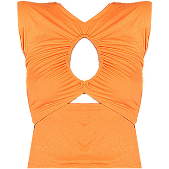 Vêtements Femme Tops / Blouses Pinko 1G76G 1834 | Trezzo Blusa Orange