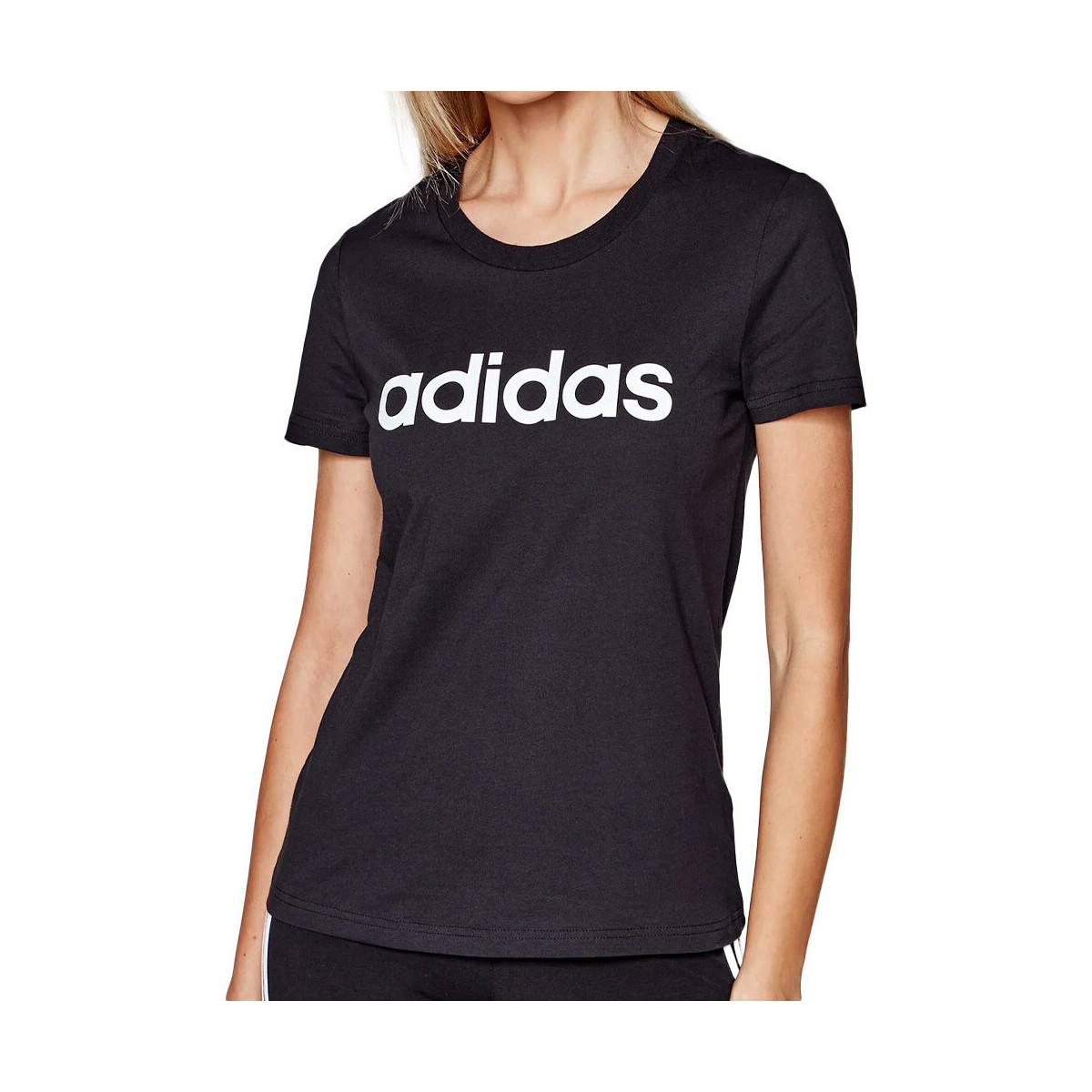 Vêtements Femme T-shirts & Polos adidas Originals DP2361 Noir