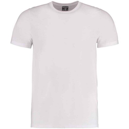 Vêtements Homme T-shirts manches longues Kustom Kit K504 Blanc