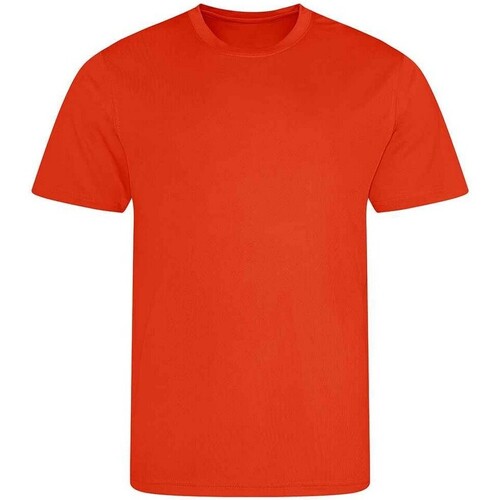 Vêtements Homme T-shirts manches longues Awdis Cool JC001 Orange