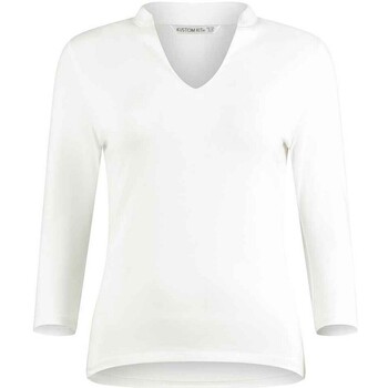 Vêtements Femme T-shirts manches longues Kustom Kit K785 Blanc