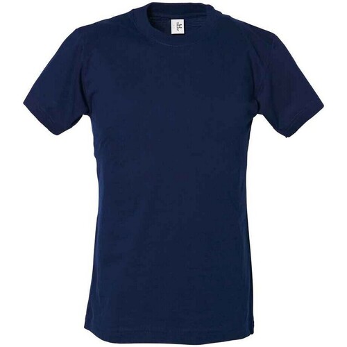 Vêtements Enfant T-shirts manches longues Tee Jays  Bleu