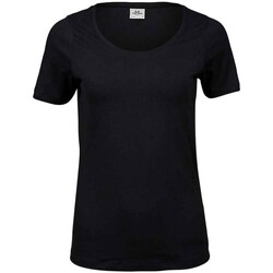 Vêtements Femme T-shirts manches longues Tee Jays  Noir