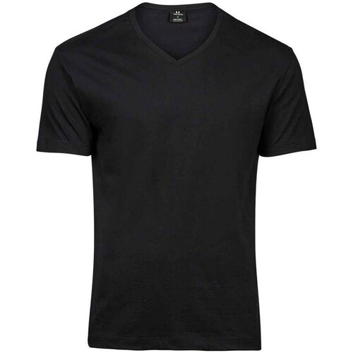 Vêtements Homme T-shirts manches longues Tee Jays  Noir