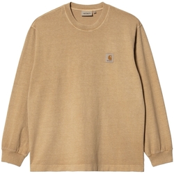 Vêtements Homme T-shirts & Polos Carhartt LS Nelson T-Shirt - Dusty H Brown Marron