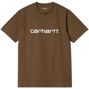 Vêtements Homme T-shirts & Polos Carhartt Script T-Shirt - Tamarind Marron