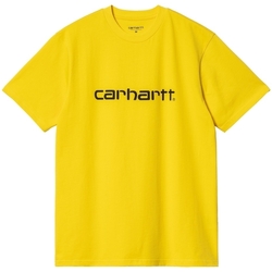 Vêtements Homme T-shirts & Polos Carhartt Script T-Shirt - Buttercup Jaune