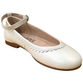Chaussures Fille Ballerines / babies Yowas 27063-24 Blanc