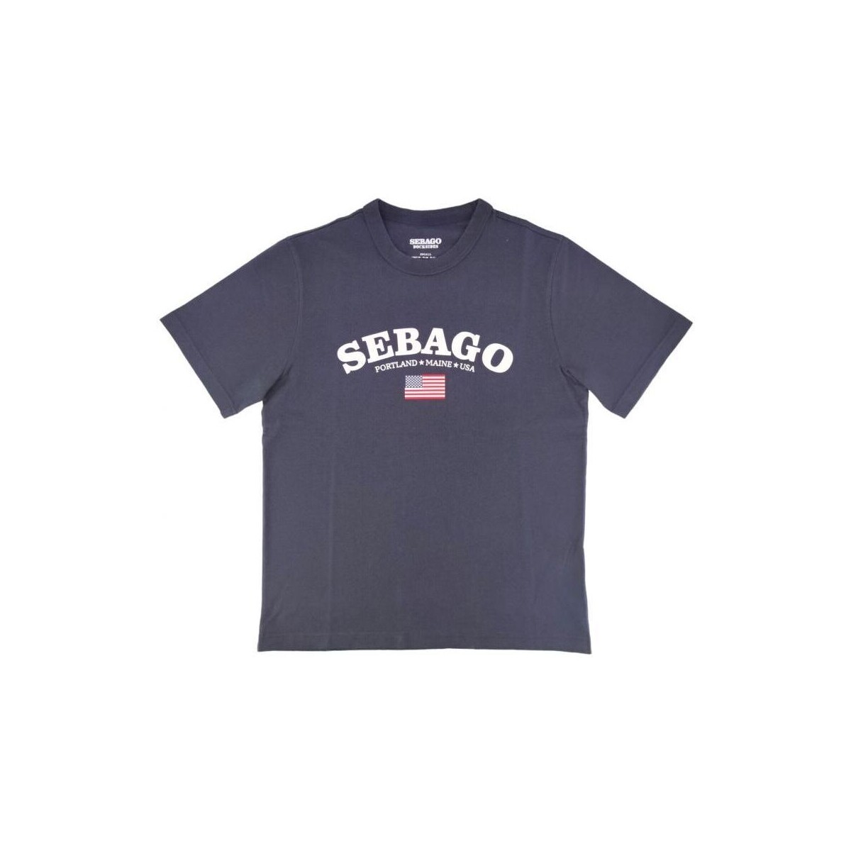 Vêtements Homme T-shirts manches courtes Sebago T-shirt Wiscasset Homme Blue Marine Bleu