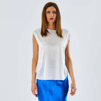 Vêtements Femme Tops / Blouses Solotre  Blanc