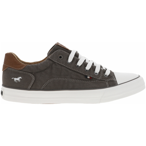 Chaussures Homme Baskets mode Mustang Baskets basses Gris