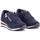 Chaussures Femme Fitness / Training Marco Tozzi Side Zip Baskets Style Course Bleu