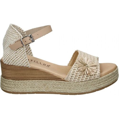Chaussures Femme Oh My Sandals Pitillos 5242 Beige