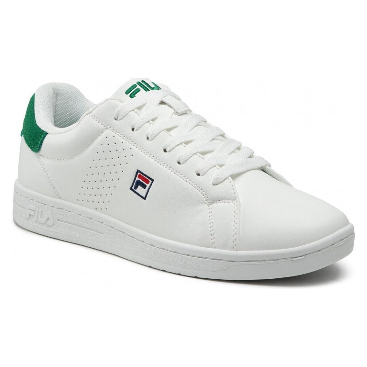 Chaussures Homme Baskets mode Fila copy of  Crosscourt chaussures 2 F faible Hommes Blanc Blanc