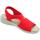 Chaussures Femme Sandales et Nu-pieds Valleverde 25322 Rouge