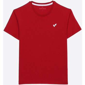 Vêtements Garçon T-shirts & Polos Kaporal Junior - T-shirt - rouge Autres