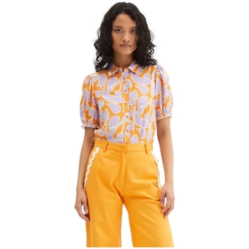 Vêtements Femme Tops / Blouses Compania Fantastica COMPAÑIA FANTÁSTICA Shirt Camisa 12003 - Macedonia Print Orange