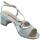 Chaussures Femme Sandales et Nu-pieds Valleverde 28216 Argenté