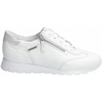 Chaussures Femme Baskets mode Mephisto Sneakers en cuir DONIA Blanc