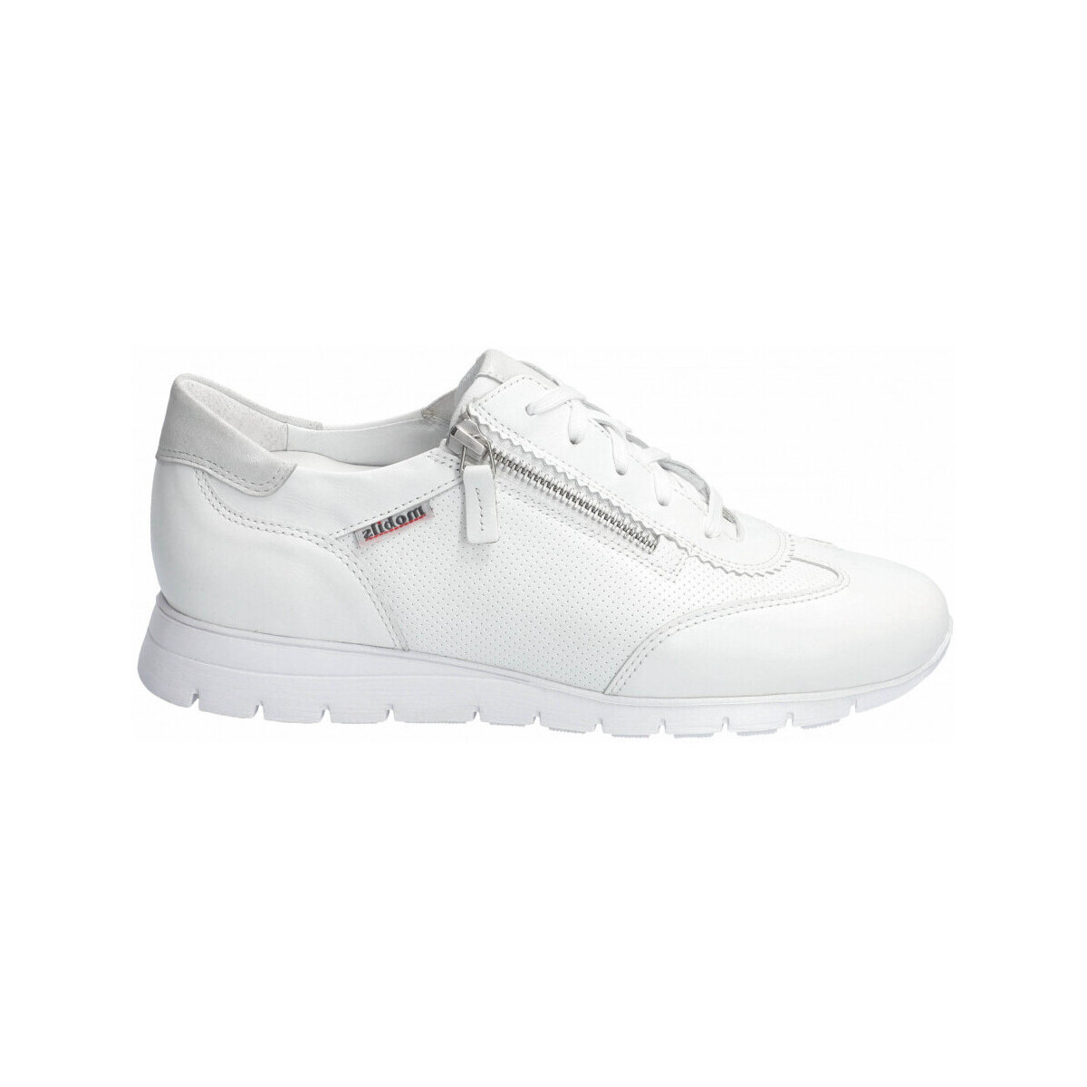 Chaussures Femme Baskets mode Mephisto Sneakers en cuir DONIA Blanc