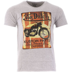 Vêtements Homme T-shirts manches courtes Von Dutch VD/TVC/PARTS Gris