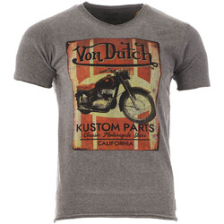 Vêtements Blue T-shirts & Polos Von Dutch VD/TVC/PARTS Gris