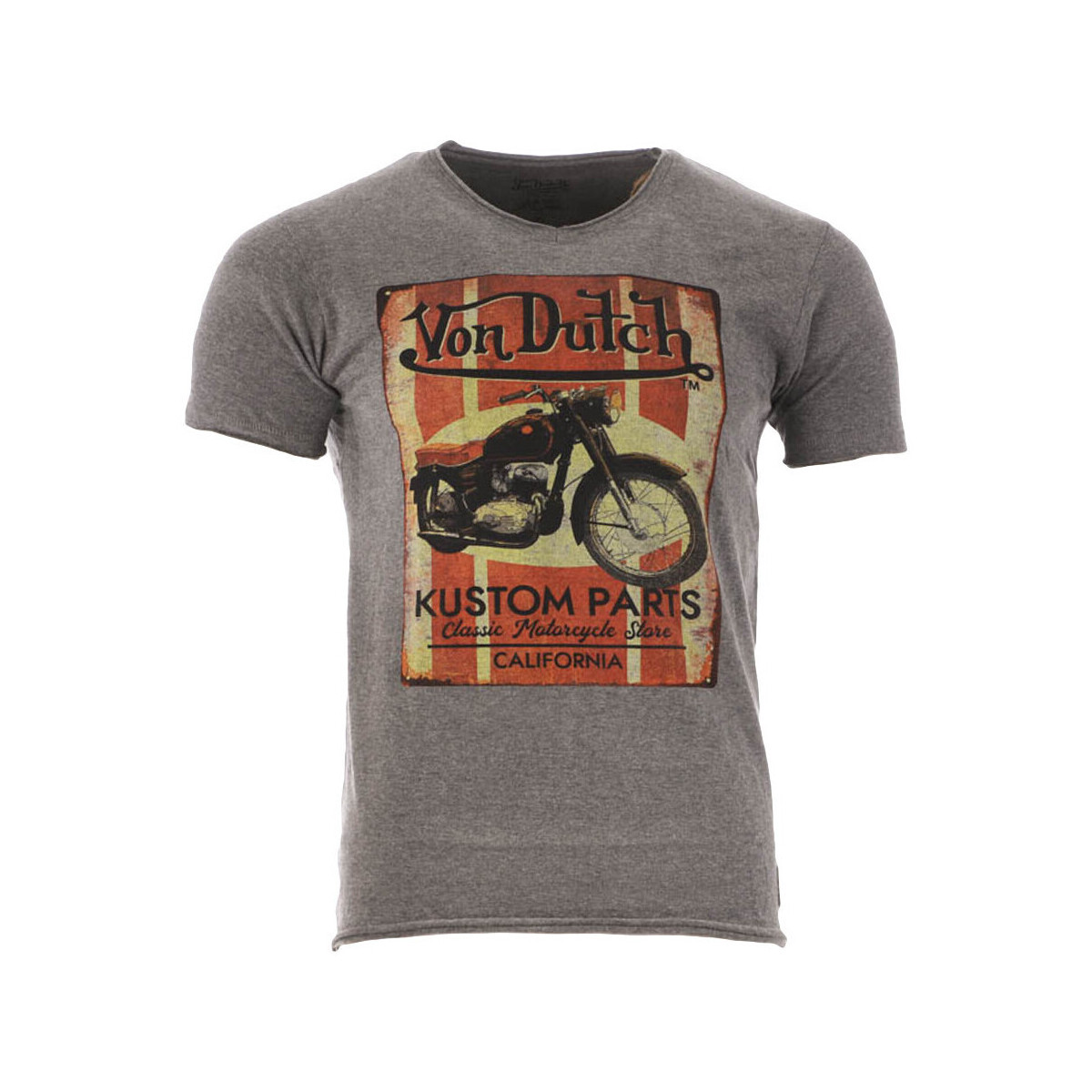 Vêtements Homme T-shirts & Polos Von Dutch VD/TVC/PARTS Gris