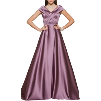 Vêtements Femme Robes longues Impero Couture FL3176 Violet