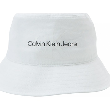 Accessoires textile Homme Casquettes Calvin Klein Jeans Bob uni Blanc