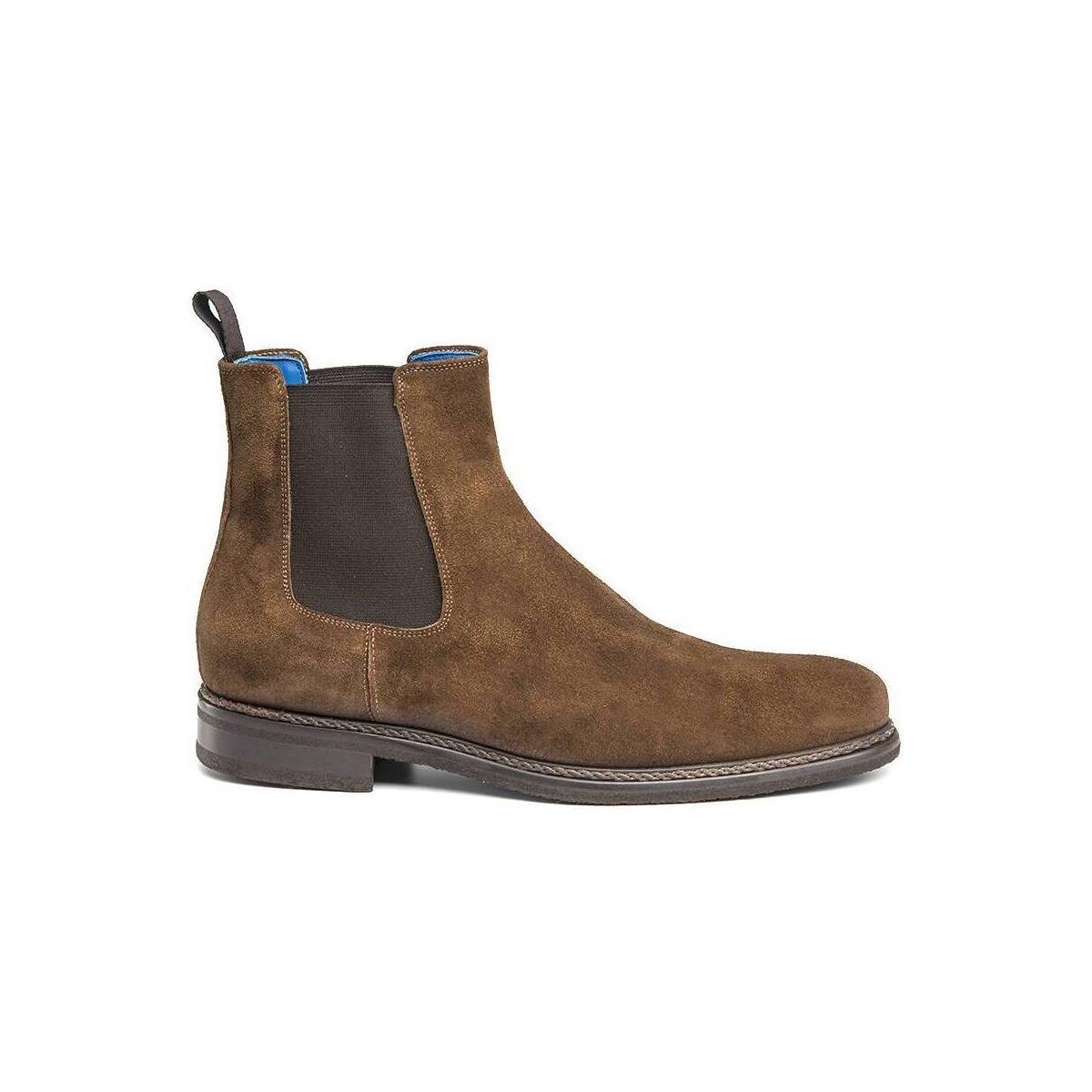 Chaussures Homme Boots Hardrige Kyle velours Marron