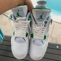 Chaussures Homme Basketball Air Jordan Air Jordan 4 Vert