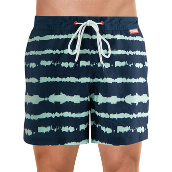 Vêtements Homme Maillots / Shorts de bain Athena Bermuda de bain homme Waves Vert