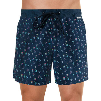 Vêtements Homme Maillots / Shorts de bain Athena Bermuda de bain homme Waves Bleu