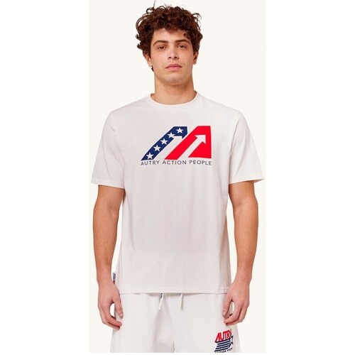 Vêtements Homme T-shirts manches courtes Autry Swiss Alpine Mil White Multicolore
