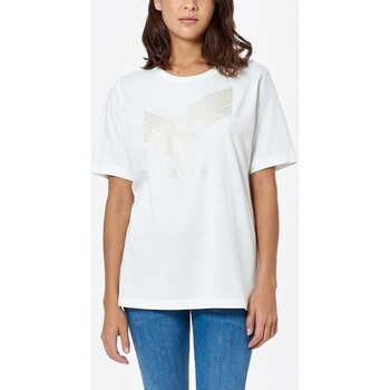 Vêtements Femme T-shirts manches courtes Kaporal - T-shirt manches courtes - blanc Blanc