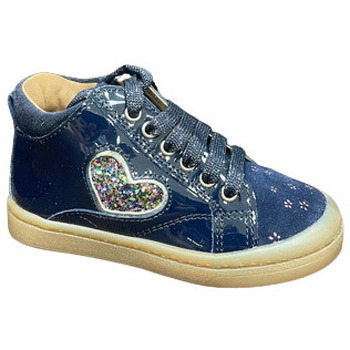 Chaussures Fille Baskets montantes Baby Botte 3160 BLU