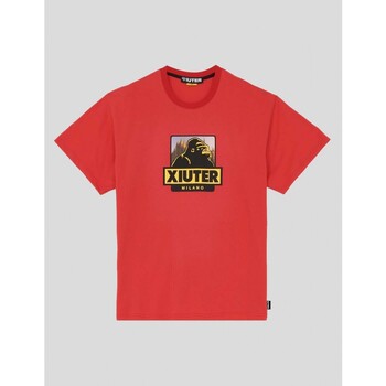 Vêtements Homme T-shirts manches courtes Iuter  Rouge